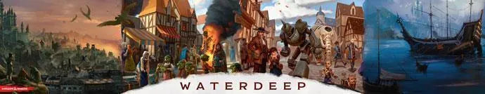 Waterdeep: Dragon Heist - DM Screen - ZZGames.dk