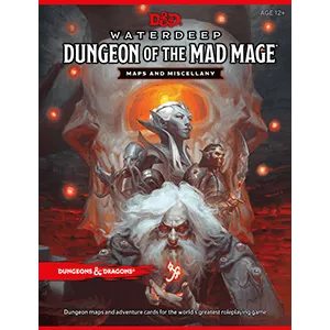 Waterdeep: Dungeon of the Mad Mage - Maps and Miscellany - ZZGames.dk