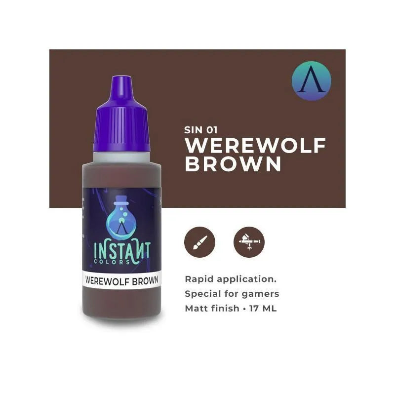 WEREWOLF BROWN (INSTANT COLOR) - ZZGames.dk