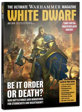 White Dwarf July 2018 - ZZGames.dk