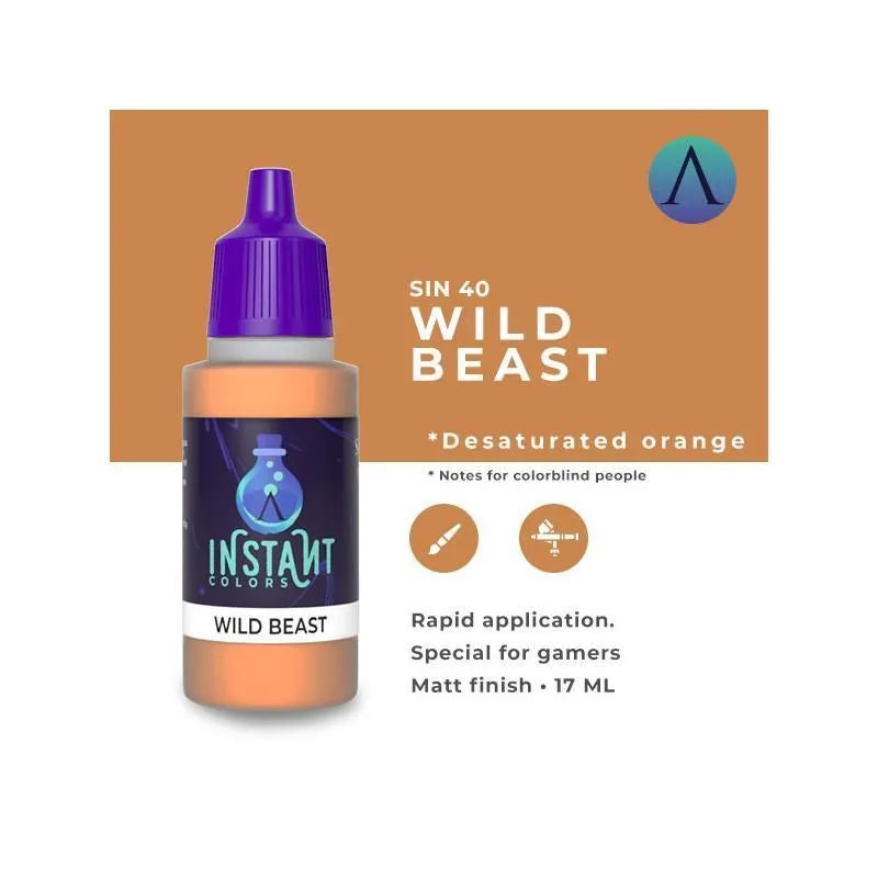 WILD BEAST (INSTANT COLOR) - ZZGames.dk