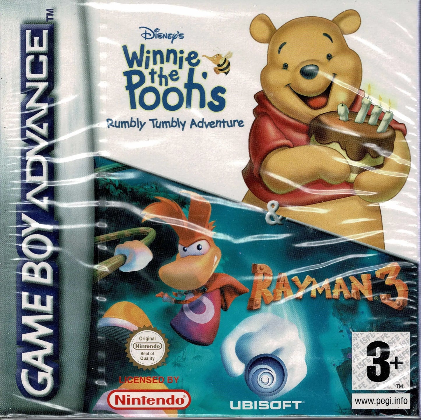 Winnie The Pooh & Rayman 3 set CIB - ZZGames.dk