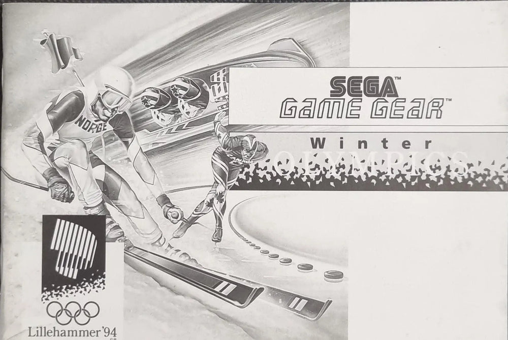 Winter Olympics manual - ZZGames.dk