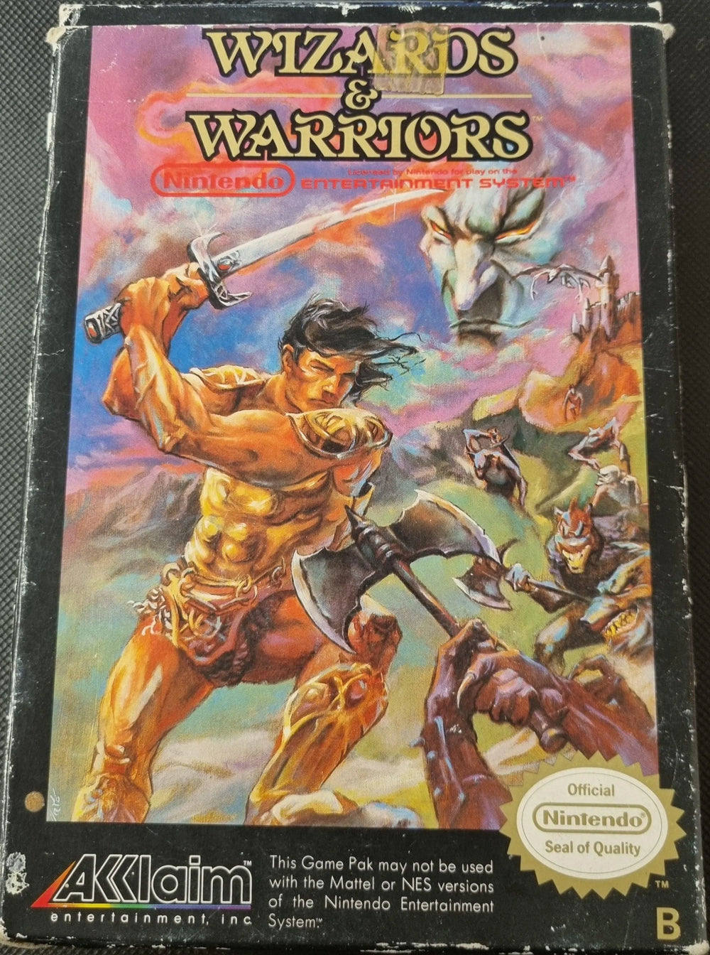 Wizards & Warriors i æske (EEC) (Kosmetiske fejl) - ZZGames.dk