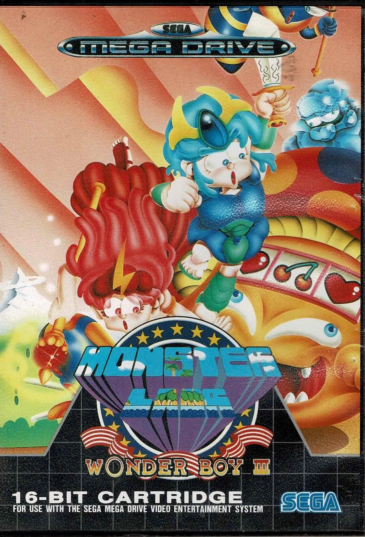 Wonder Boy 3 (kosmetiske fejl & u. manual) - ZZGames.dk