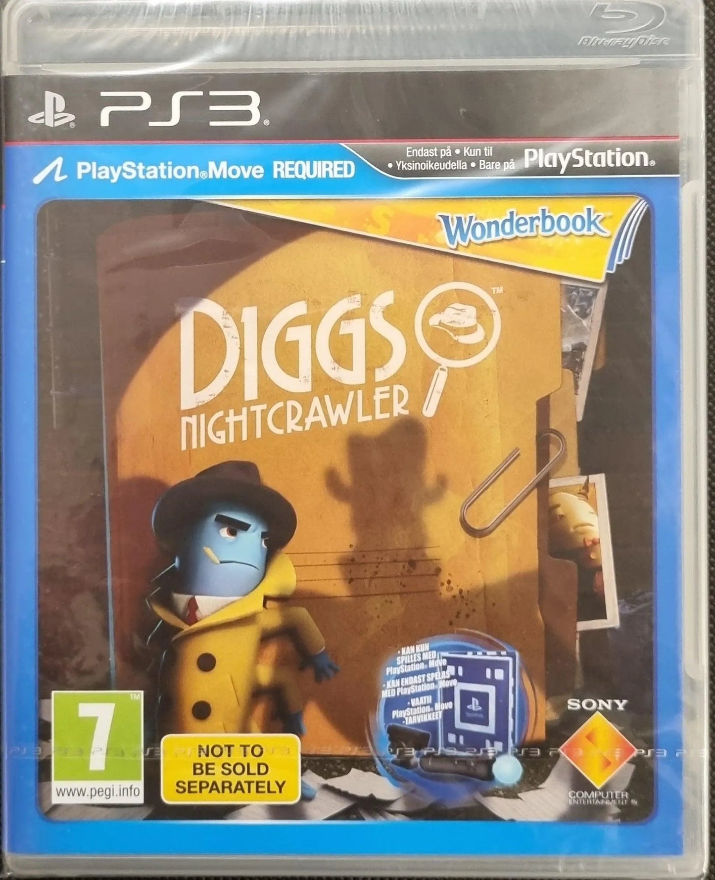 Wonderbook: Diggs Nightcrawler (forseglet) - ZZGames.dk