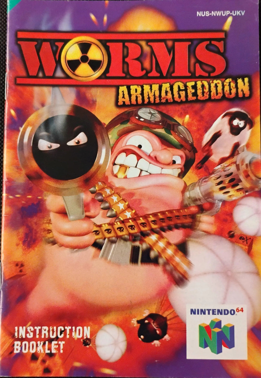 Worms Armageddon manual (UKV) - ZZGames.dk