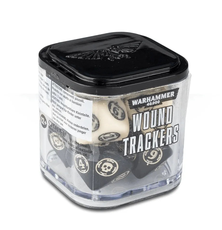 WOUND TRACKERS - IVORY/BLACK - ZZGames.dk