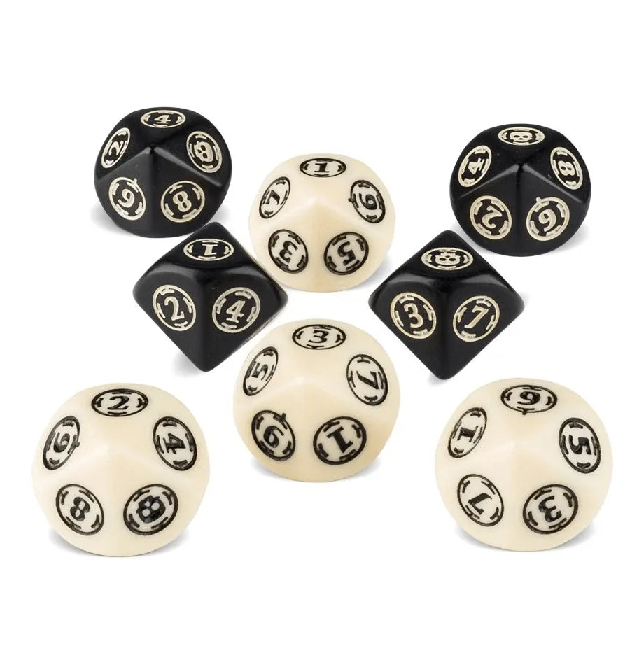WOUND TRACKERS - IVORY/BLACK - ZZGames.dk