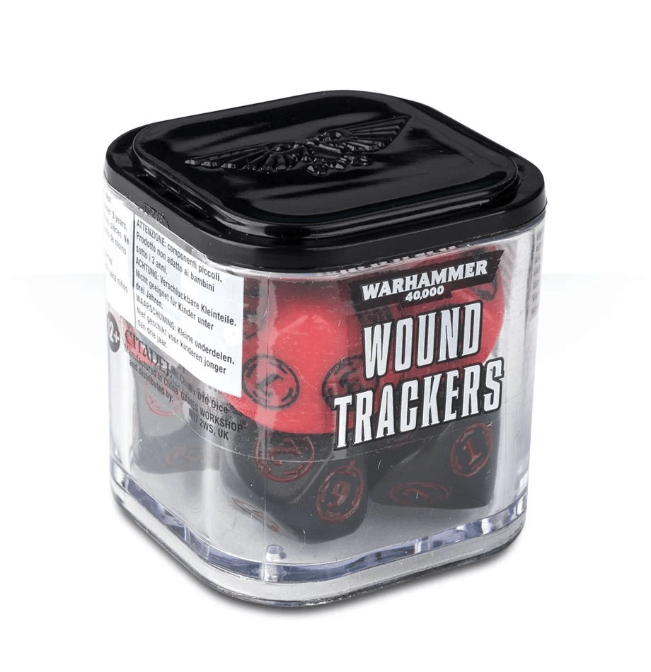 WOUND TRACKERS - RED/BLACK - ZZGames.dk