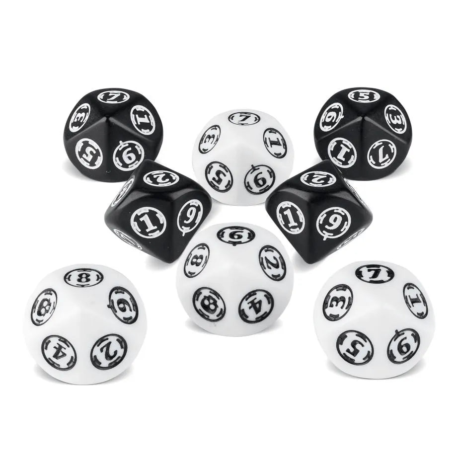 WOUND TRACKERS - WHITE/BLACK - ZZGames.dk