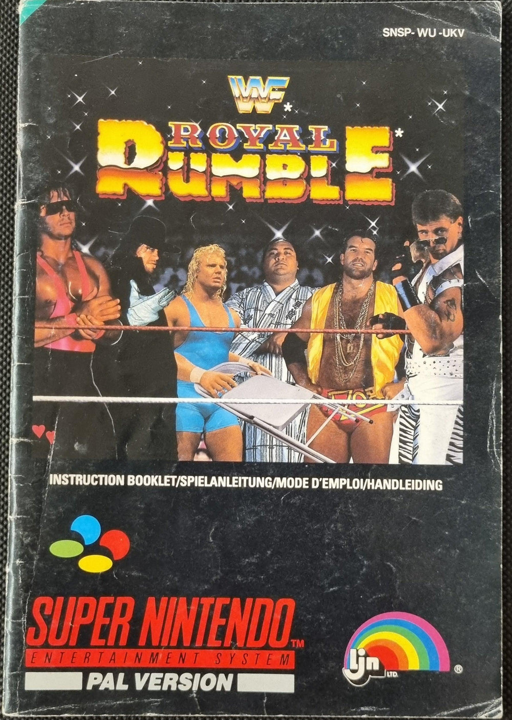 WWF Royal Rumble manual (UKV) (Slidt) - ZZGames.dk