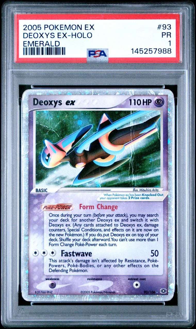 Pokémon EX Emerald – Deoxys ex (Holo) #93