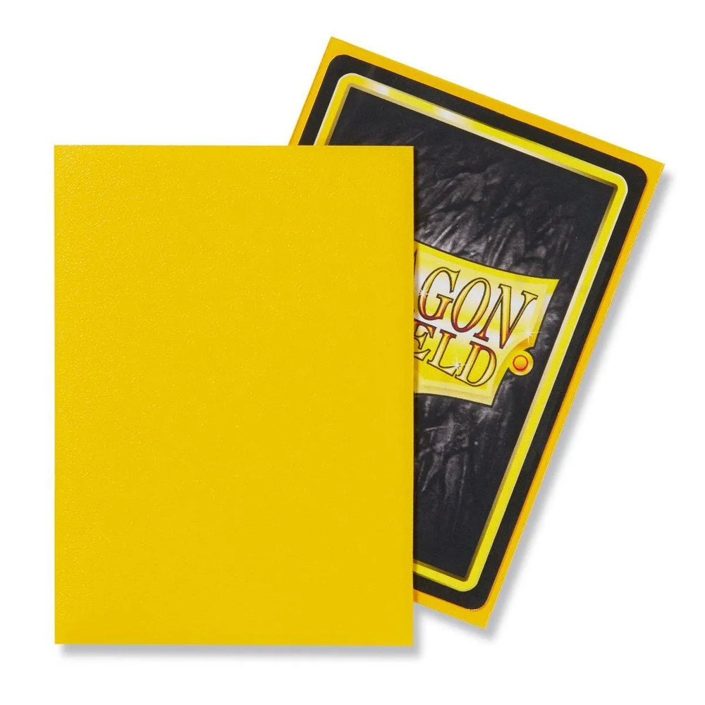 Yellow Matte Standard (63x88mm) - ZZGames.dk