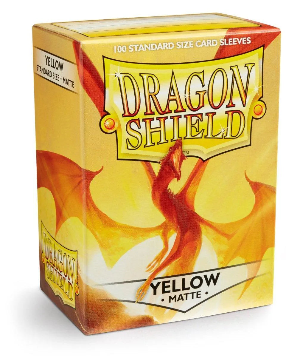 Yellow Matte Standard (63x88mm) - ZZGames.dk