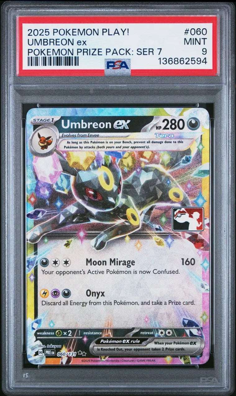 Pokémon Play! Prize Pack Series 7 – Umbreon ex #060