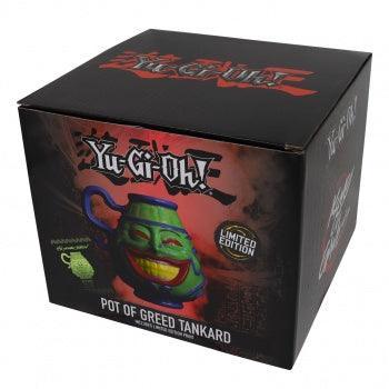Yu-Gi-Oh! Pot of Greed Limited Edition Collectible Tankard - ZZGames.dk