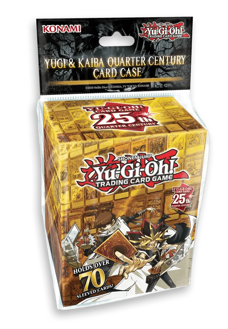 Yugi & Kaiba Quarter Century Card Case - ZZGames.dk