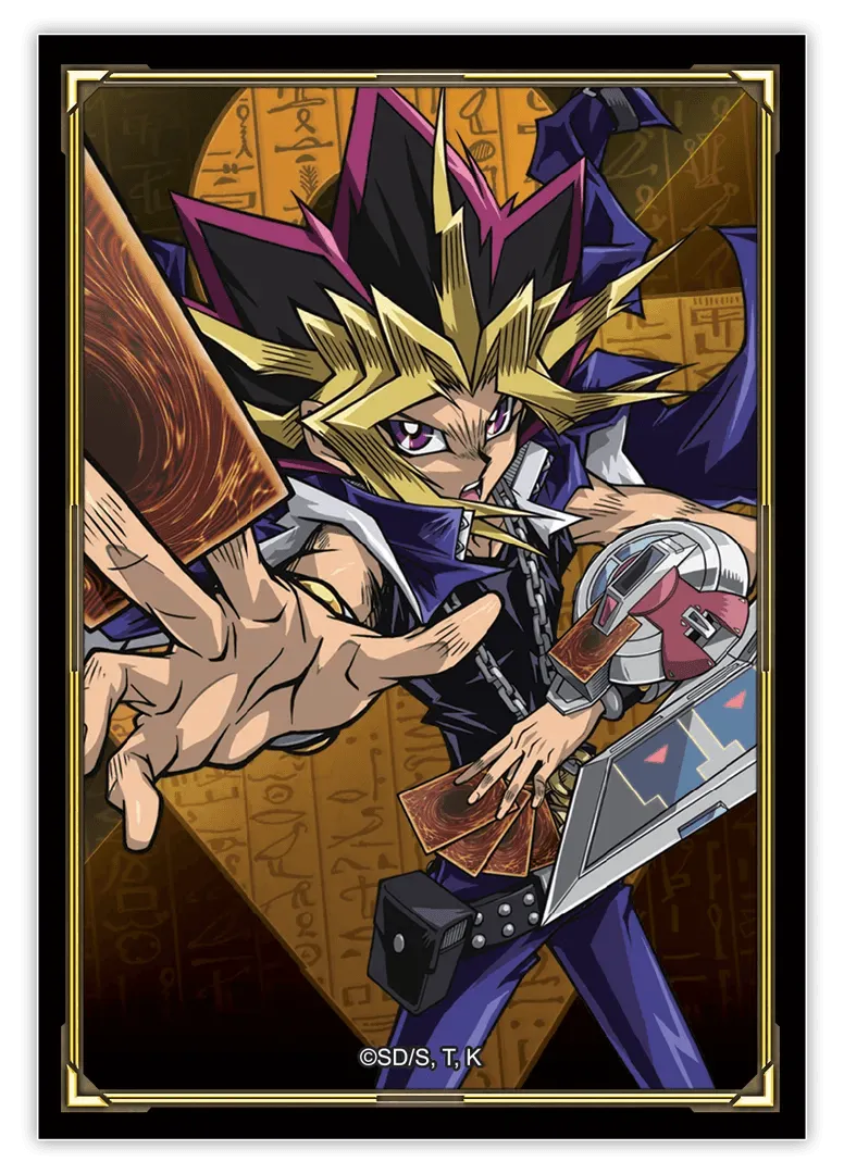 Yugi & Kaiba Quarter Century Card Sleeves (100 Sleeves) - ZZGames.dk