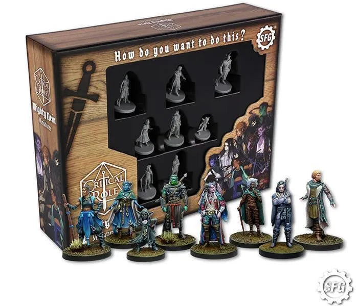 CRITICAL ROLE MIGHTY NEIN MINIATURES - ZZGames.dk